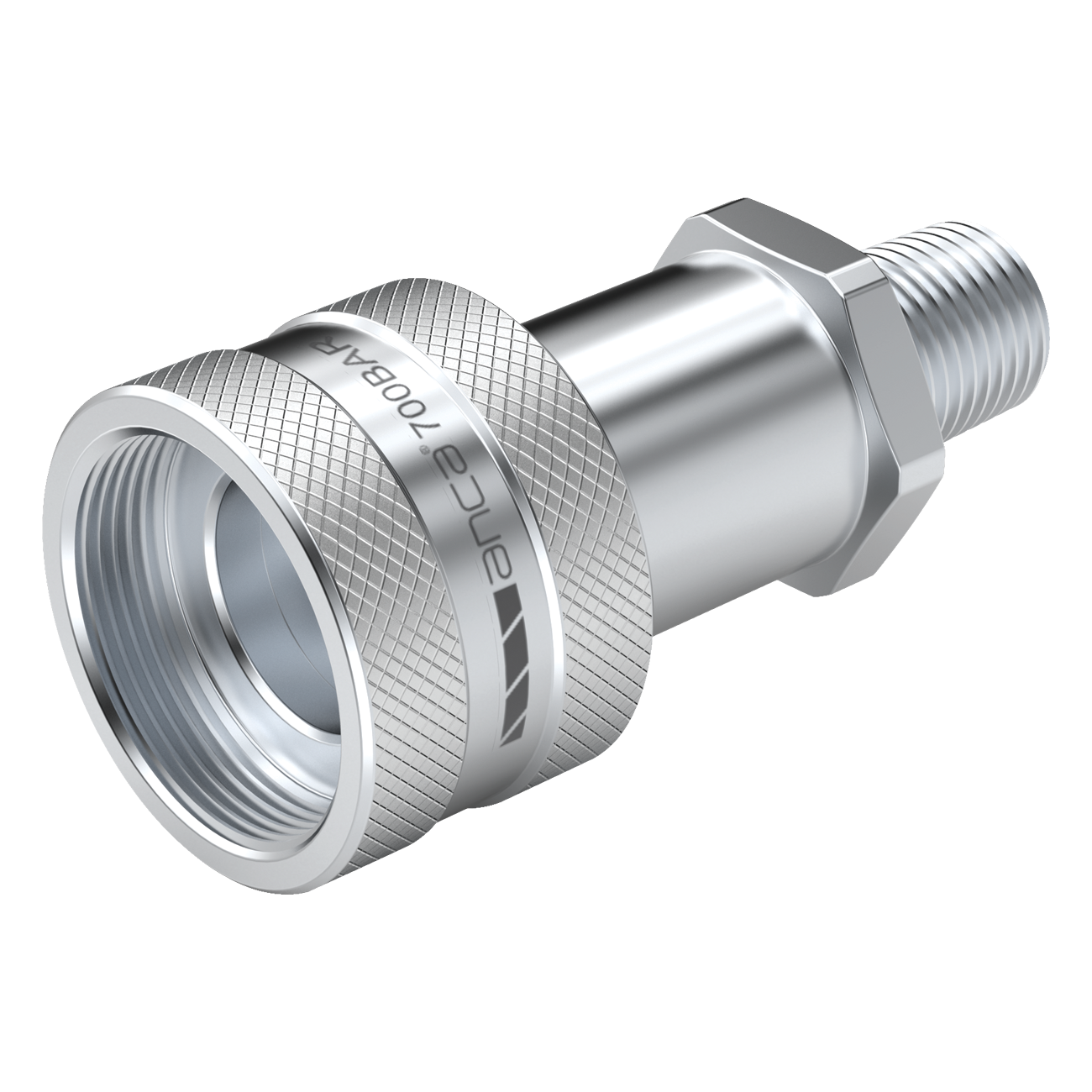 Connettore Macho NPT Da 3/8" 700 Bar (HH-2-V - Foto 3